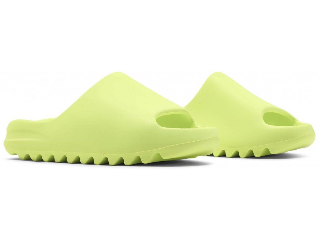 Кецове и обувки adidas Yeezy Yeezy Slide "Glow Green" 2022 Зелено | HQ6447, 1