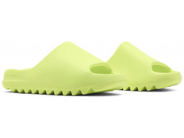 Кецове и обувки adidas Yeezy Yeezy Slide "Glow Green" 2022 Зелено | HQ6447, 1
