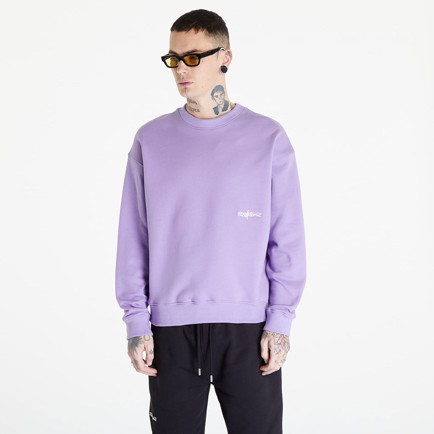 Суитчър Footshop Everyday Crewneck Лилаво | FTSHP_276, 0