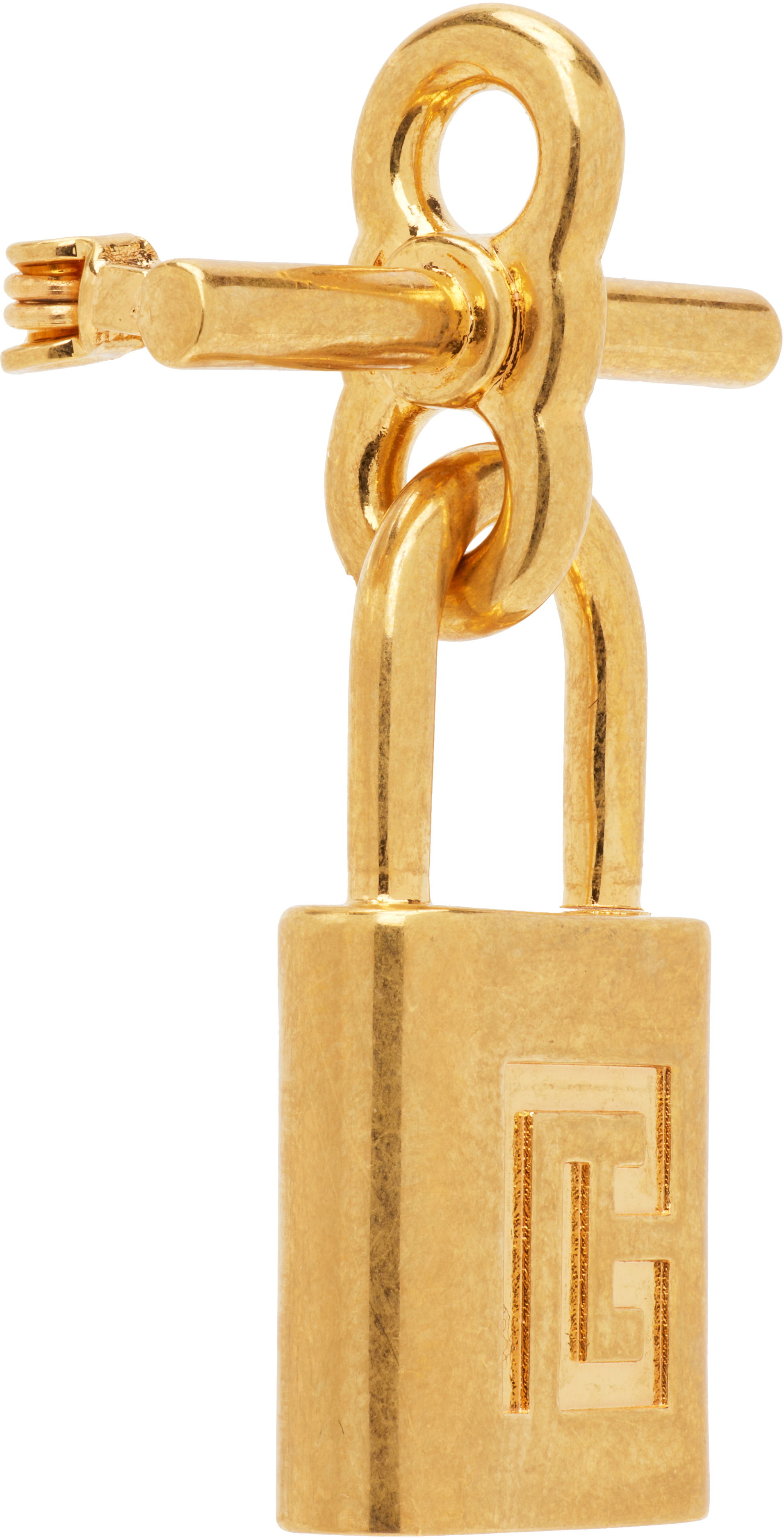 Padlock Brooch, 1