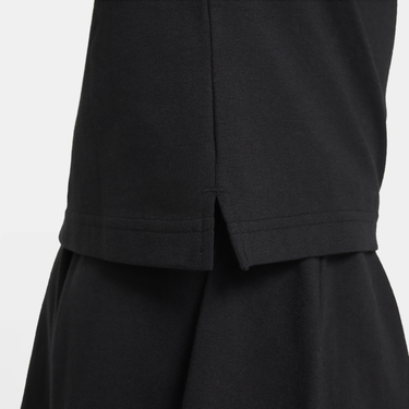 Съкратен топ Nike Nike Sportswear Cropped Short Sleeve T-Shirt Черно | FN8589-010, 3