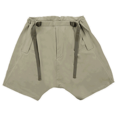 Къси панталони Acronym Schoeller 3XDRY Dryskin Ultrawide Drawcord Short Pants Зелено | SP28 DS ALPH, 0