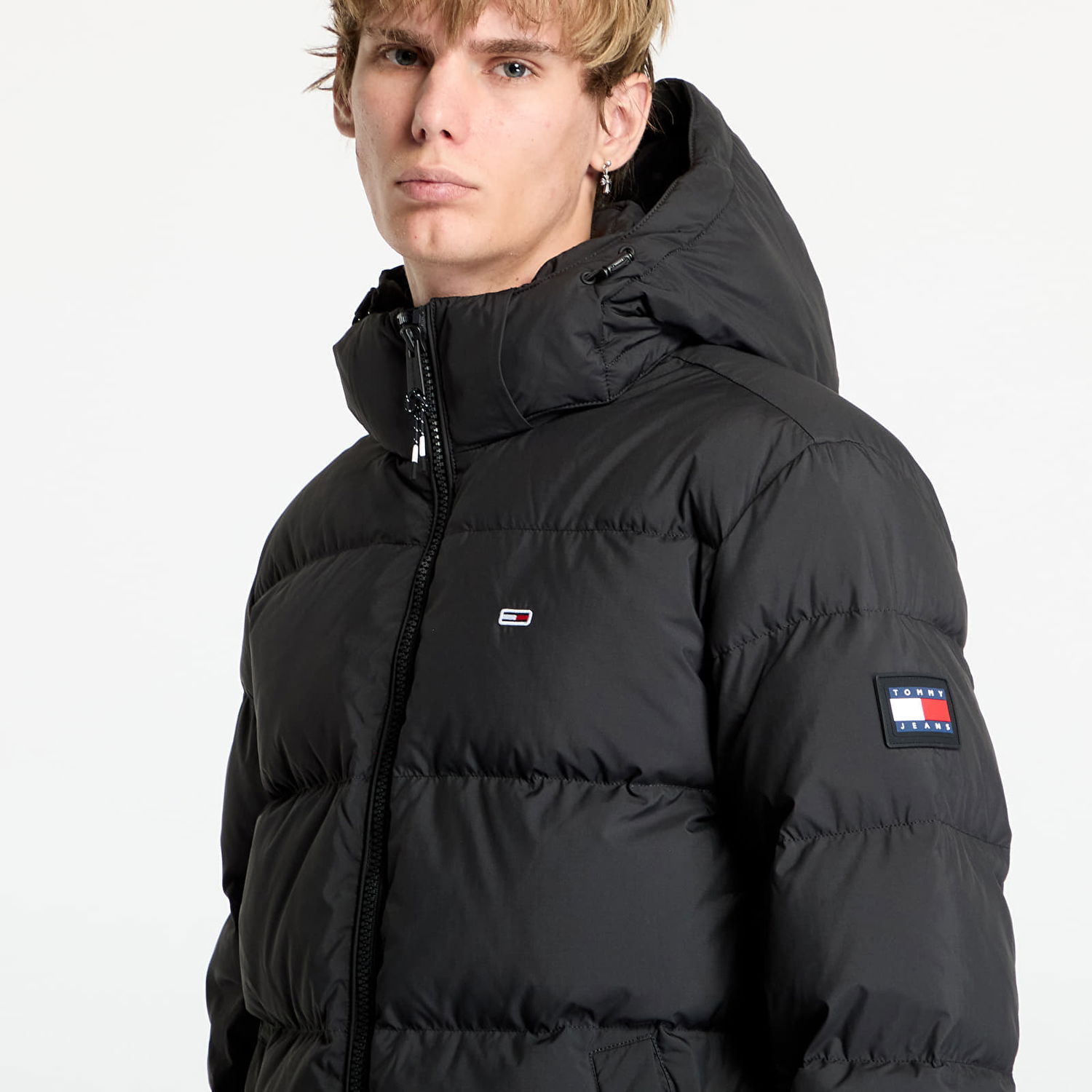 Парка Tommy Hilfiger Essential Down Parka Jacket Black Черно | DM0DM20466 BDS, 1