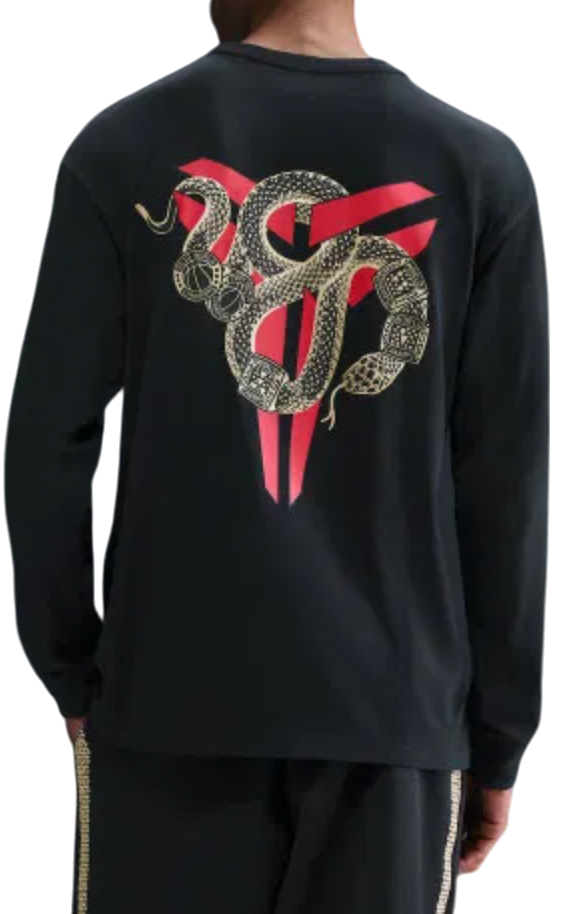 Тениска Nike Nike Kobe Max90 Basketball Long-Sleeve Tee Black - Men - Short Sleeve T-Shirt Nike - Black - IB0241-010 - Size: M Черно | IB0241-010