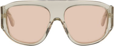 Слънчеви очила RETROSUPERFUTURE Biscotto Flat-Top Pink-Tinted Sunglasses Бежово | G9A, 0