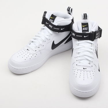 Кецове и обувки Nike Air Force 1 Mid '07 LV8 ''White Black'' Бяло | 804609-103, 2