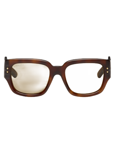 Слънчеви очила Gucci Square Sunglasses Кафяво | GG1261S-002
