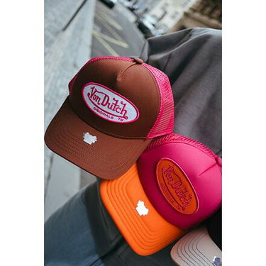 Шапка с козирка Von Dutch Trucker Boston Кафяво | VD7030732, 6