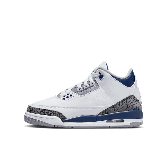 Кецове и обувки Jordan Air Jordan 3 Retro "Midnight Navy" GS Тъмно синьо | DM0967-140, 0