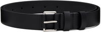 Compagnon Rectangular Buckle Leather Belt