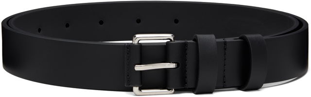 Compagnon Rectangular Buckle Leather Belt