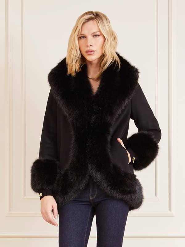 Палта GUESS Marciano Wool Coat Черно | 4RGL019853Z, 0