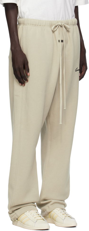 Спортни панталони Fear of God Fear of God ESSENTIALS Relaxed Fleece Piping Sweatpants Бежово | 130SP258066F, 1