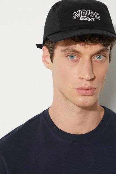 Шапка с козирка Neighborhood NEIGHBORHOOD Jet Cap-2 Baseball Cap Черно | 241YGNH.HT07, 4