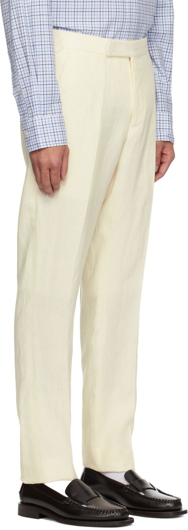 Панталони Polo by Ralph Lauren Polo Ralph Lauren Linen Suit Trousers Бежово | 715793698003, 1
