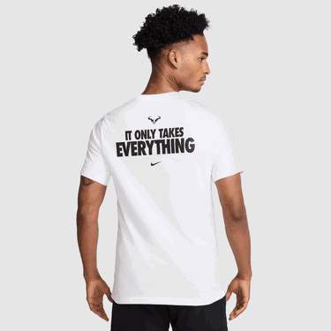 Тениска Nike Rafael Nadal Graphic Tennis T-Shirt Бяло | IM6054-100, 3