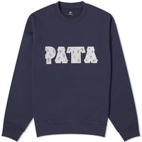 Пуловер Patta Homesick Boxy Crewneck Тъмно синьо | POC-AW23-HOME-BCS-001, 1