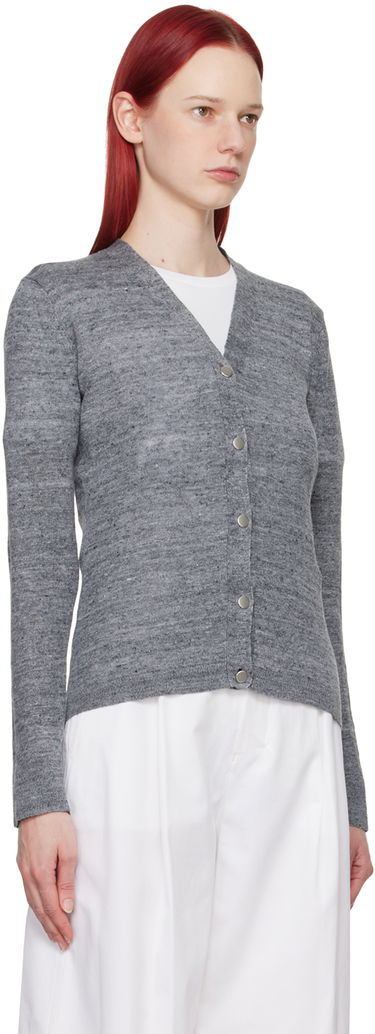 Пуловер Max Mara Max Mara Carta Knit Cardigan Сиво | 2419341023600, 1