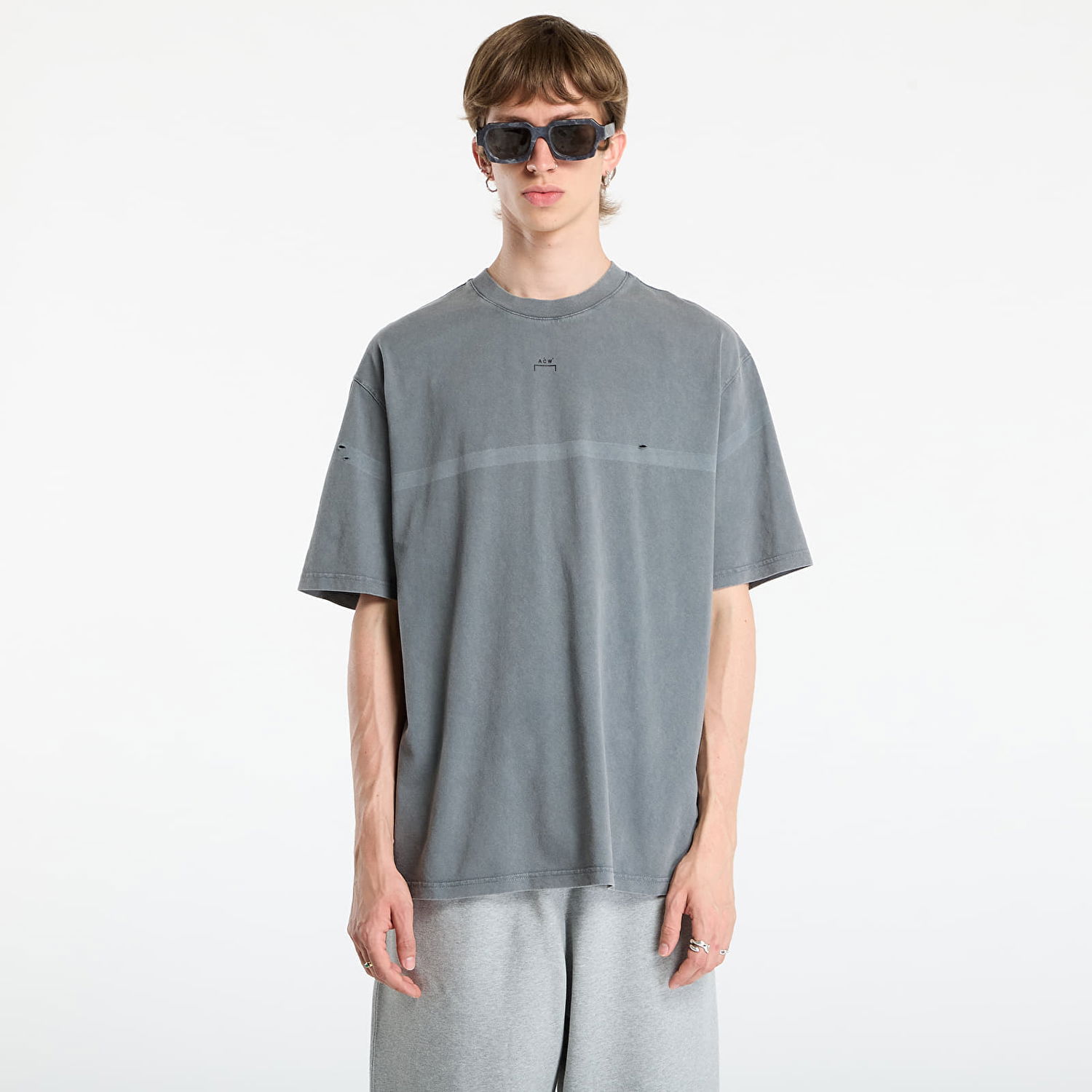 Тениска A-COLD-WALL* A-COLD-WALL* Laser Fade T-Shirt Сиво | ACWMTS222 Grey, 0