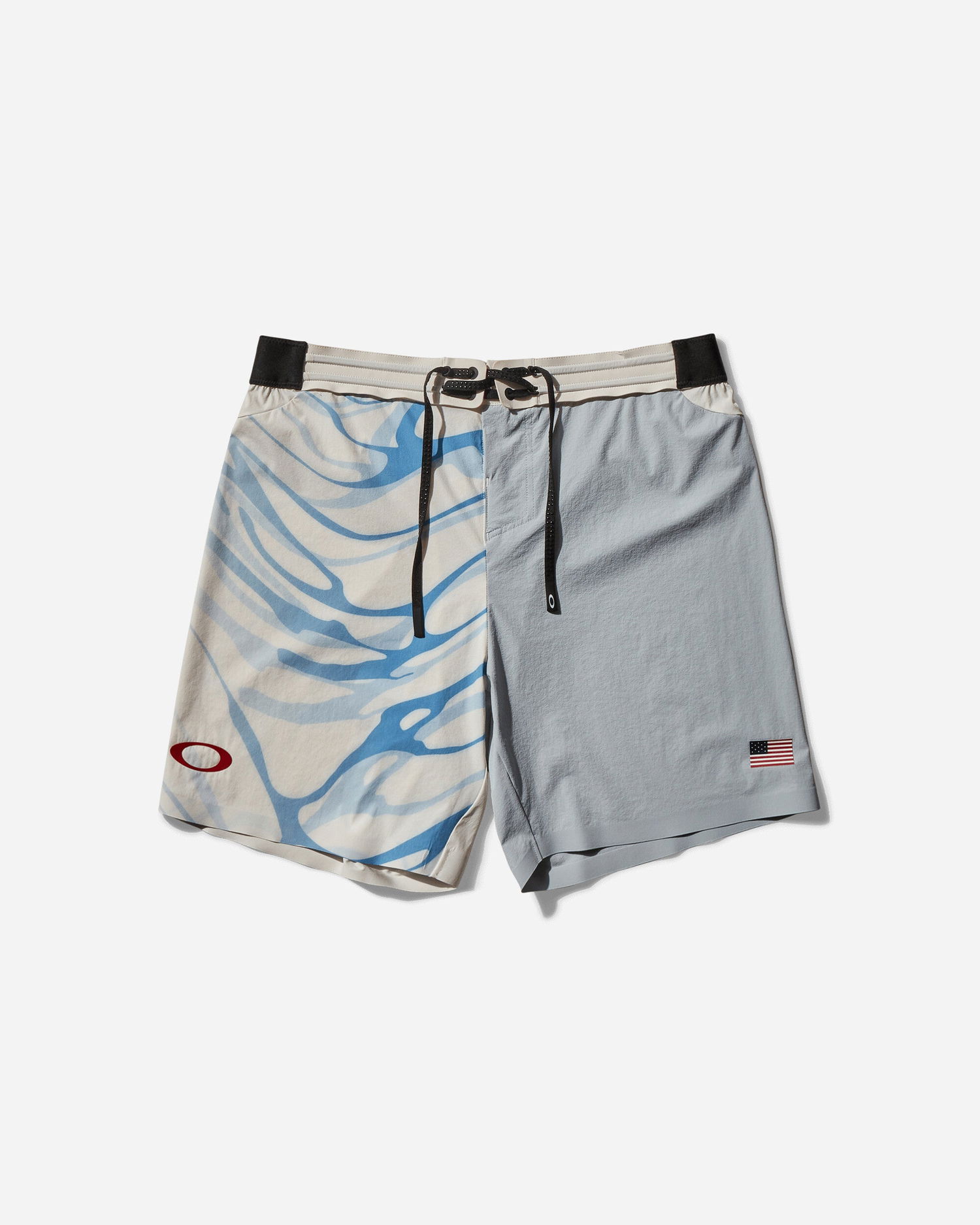 Бански OAKLEY Team USA Surfing 2-in-1 Boardshorts Сиво | FOA407813 23B, 1