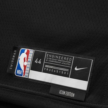 Фланелка Nike Brooklyn Nets Dennis Schröder Swingman Jersey Черно | DN2128-010, 4