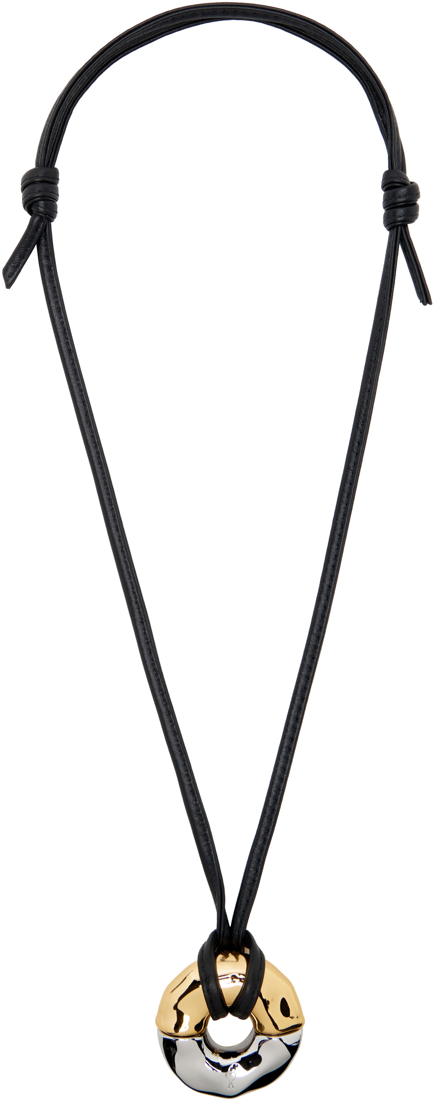 Колие AMI AMI Paris Dune Pendant Necklace Металик | UJW107.361, 0
