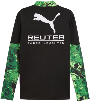 Тениска Puma Borussia Mönchengladbach Training 1/4 Zip Top Зелено | 781471-08, 2