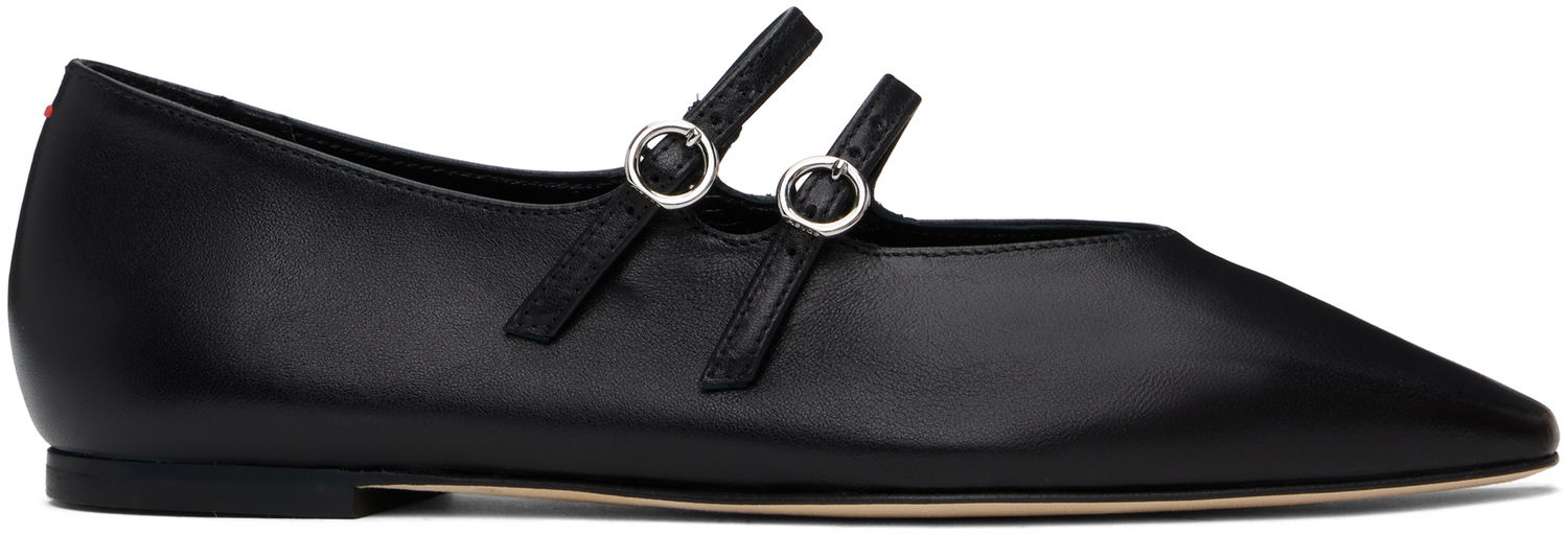 Облекло Aeyde Aeyde Franny Ballerina Flats Черно | A11-FL-VALS08FL148-SS25-800-007, 0
