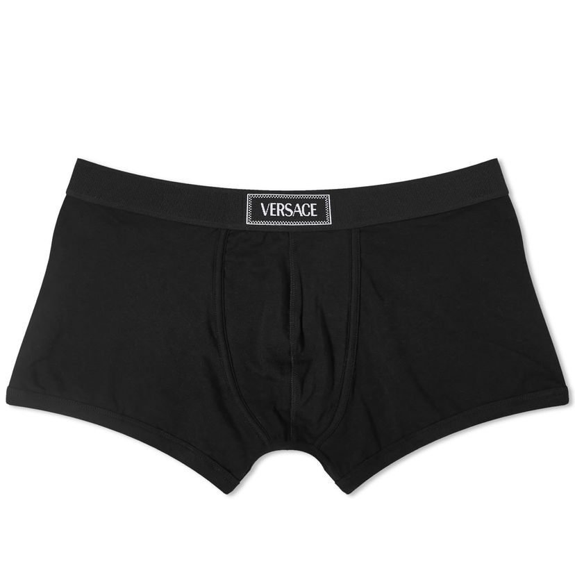 Бельо и чорапи Versace Men's Logo Boxer Trunk Black Черно | 1014037-1A09984-1B000