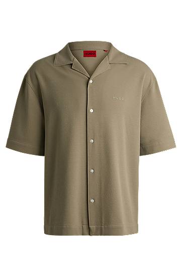 Oversized-Fit Jersey Shirt