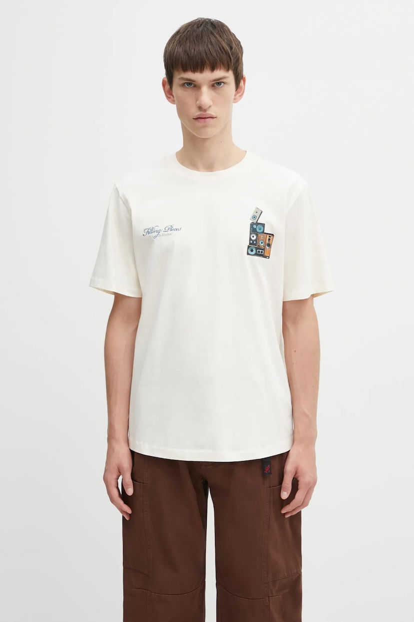 Тениска Filling Pieces Speaker Wall Graphic T-shirt Бежово | 422520500239