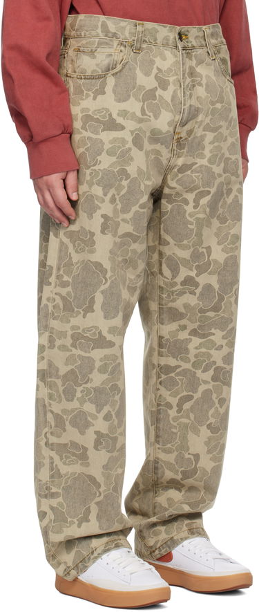 Дънки Carhartt WIP Duck Camo Landon Trousers Бежово | I033755, 1