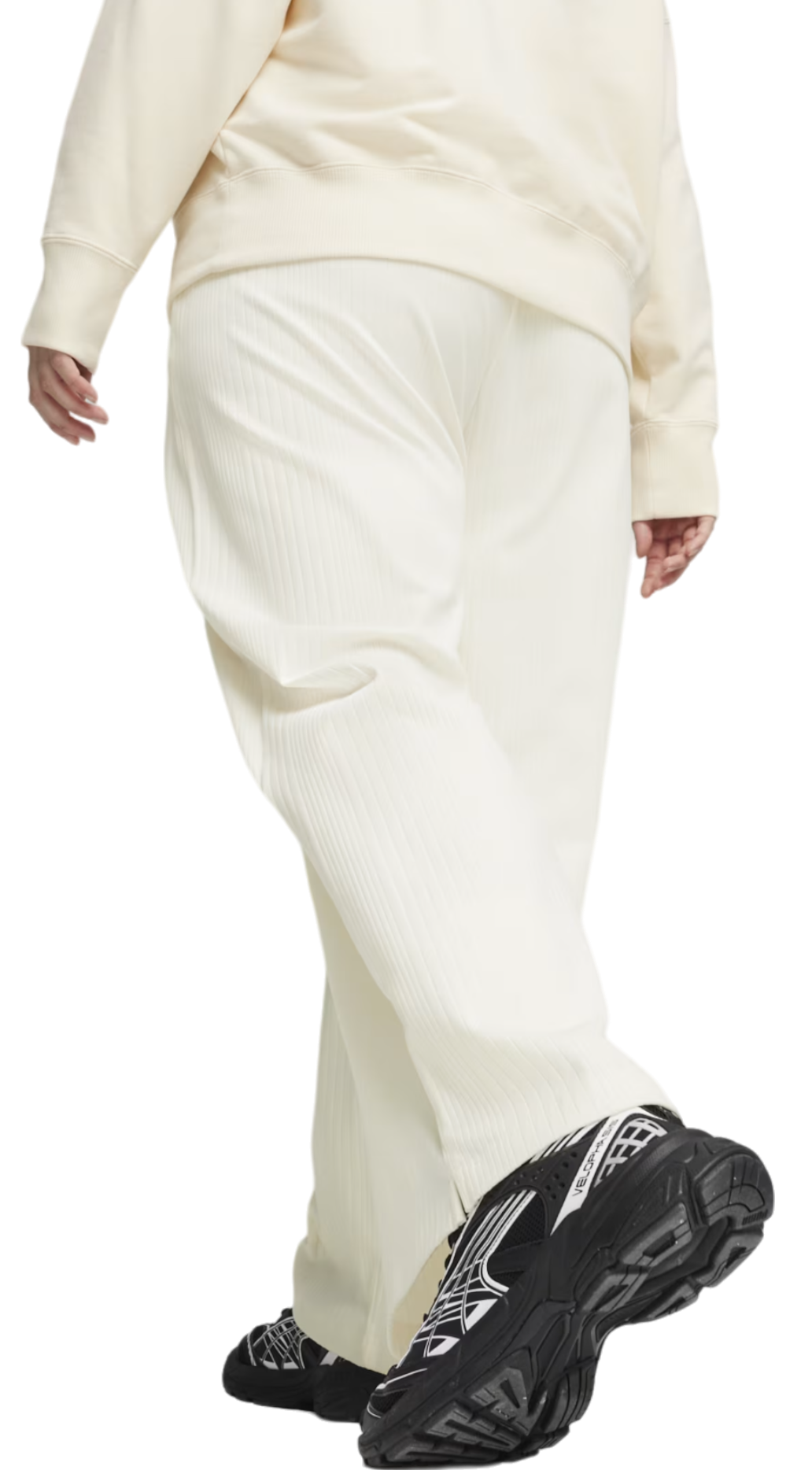 Спортни панталони Puma Classics Ribbed Relaxed Sweatpants Бежово | 624268-66, 1