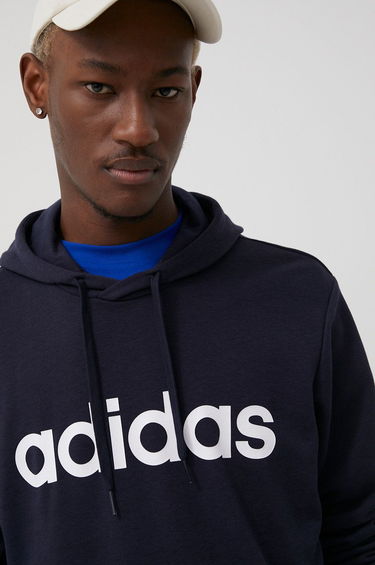 Суитчър adidas Originals Hoodie Essentials French Terry Тъмно синьо | gk9066, 2
