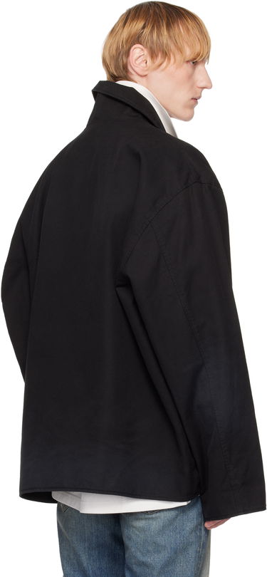 Ветровка Balenciaga Zip-Up Jacket Черно | 817649TRP15, 2