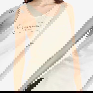 Потник Maison Margiela Maison Margiela Logo Vest Top Бежово | S51NL0048S24522103, 5