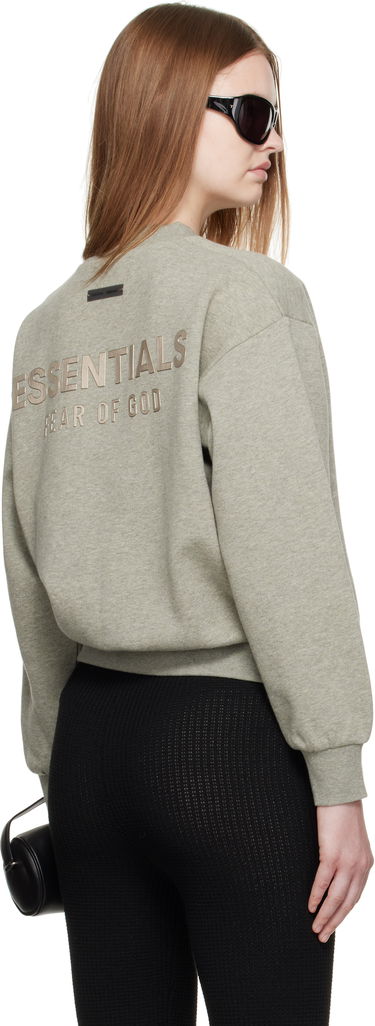 Суитчър Fear of God Fear of God ESSENTIALS Classic Fit Crewneck Sweatshirt Зелено | 192SP255555FW, 2
