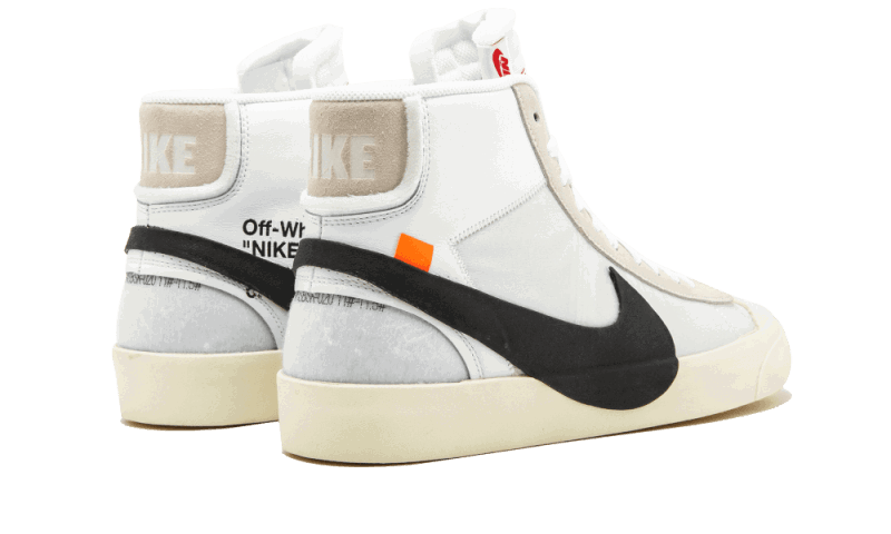Кецове и обувки Nike Off-White x Blazer Mid "The Ten" Бяло | AA3832-100, 1