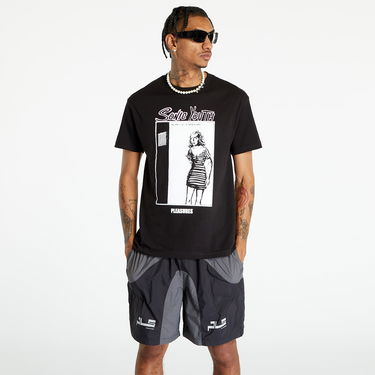Тениска Pleasures Grub Черно | P23SY017 BLACK, 0