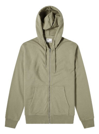 Суитчър Colorful Standard Classic Organic Zip Hoody Зелено | CS1007-DOL