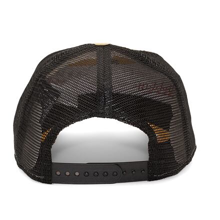 Шапка с козирка New Era 9FORTY A-Frame Trucker MLB League Essential Los Angeles Dodgers Pineapple / Black  One Size Бежово | 60435249, 1