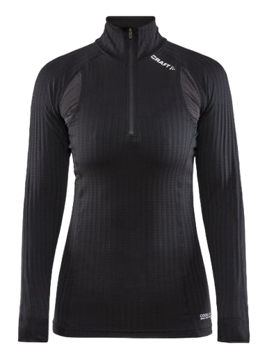 Тениска Craft Active Extreme X Zip Top Черно | 1909675-999000