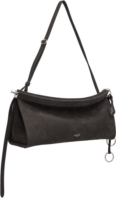 Дамска чанта Alaïa ALAÏA 'Le Click' East West Medium Suede Bag Бургунди | AA1S01430CA214, 3