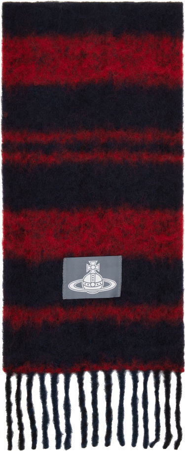 Шал Vivienne Westwood Vivienne Westwood Chunky Stripe Scarf Тъмно синьо | 8103014F-W01BN-, 0