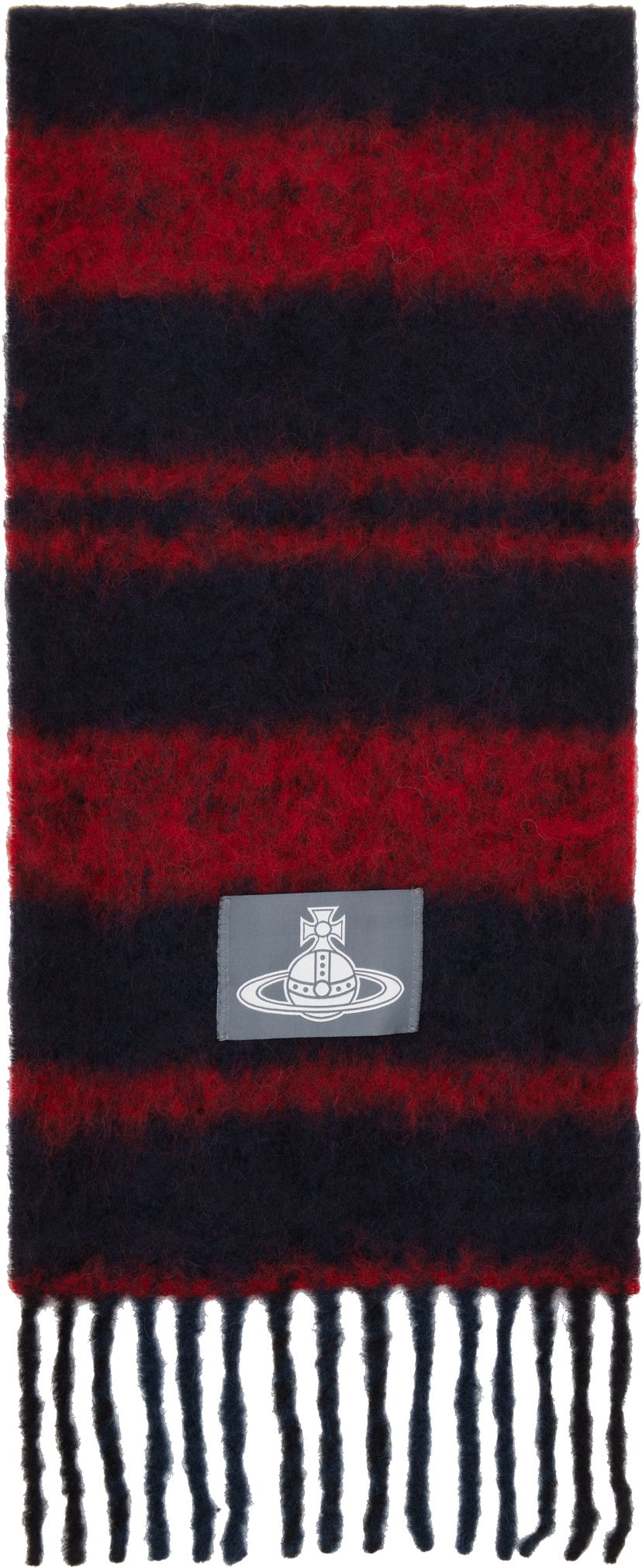 Шал Vivienne Westwood Vivienne Westwood Chunky Stripe Scarf Червено | 8103014F-W01BN-