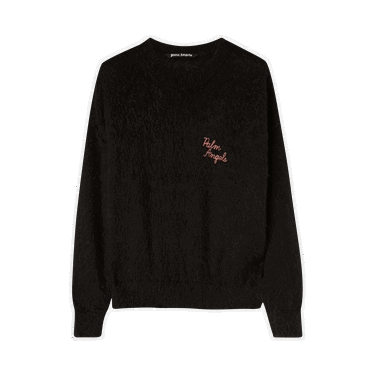 Суитчър Palm Angels The Palm Sweater Черно | PMHE007F22KNI0021032, 0