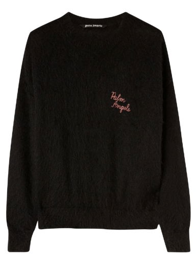 Суитчър Palm Angels The Palm Sweater Черно | PMHE007F22KNI0021032