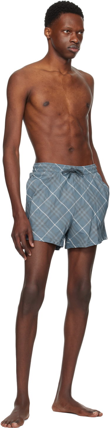 Бански Burberry Burberry Check Swim Shorts Синьо | 8110726, 3