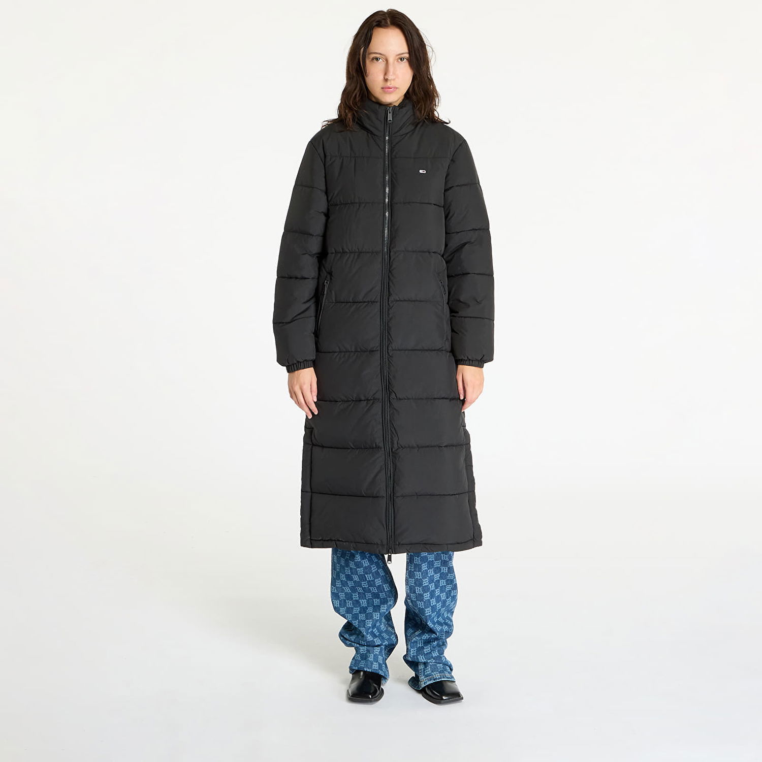 Пухо яке Tommy Hilfiger Maxi Essential Puffer Coat Black Черно | DW0DW19918 BDS, 0