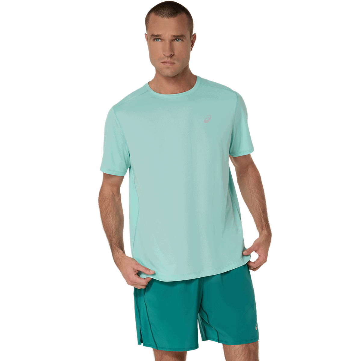 Тениска Asics Core Athletic T-Shirt Тюркоазено | 2011D221-300, 0